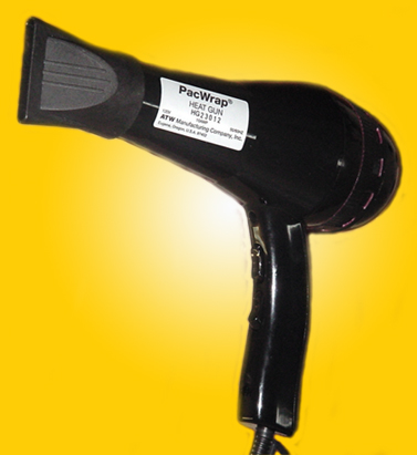 Heat guns, Shrink Wrapping, Shrink Wrap Heat Gun, PacWrap Heat Gun - The  only Shrink Wrap Heat Gun made for Shrink Wrap Films