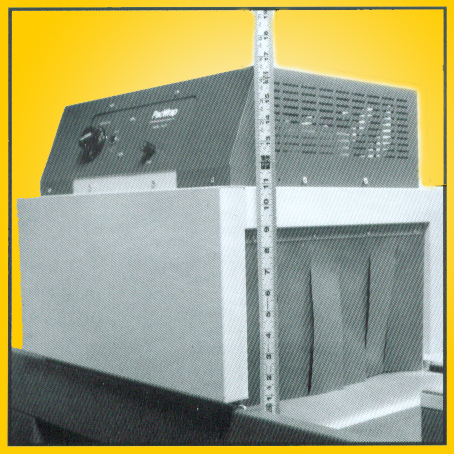 Shrink Tunnel Top with Chamber 8" High by 15" Wide